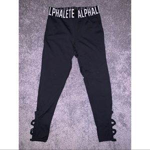 Alphalete Cropped Leggings - great condition!